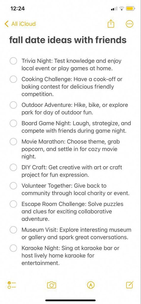 Fall Ideas For Best Friends, Fall Time Date Ideas, Ideas For Hangouts With Friends, Cute Date Ideas For Friends, Friend Hangouts Ideas, Activities With Friends Ideas, Group Dates Ideas, Fall Friend Hangouts, Date Hangout Ideas