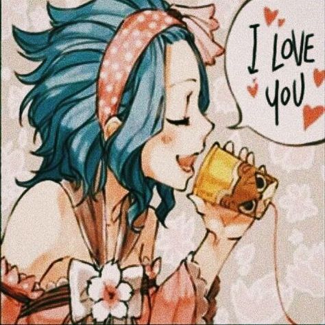 Gajeel Redfox & Levy McGarden Gale Fairy Tail, Levy Mcgarden, Fairy Tail Levy, Gajeel And Levy, Cute Anime Profile Pictures, Anime Profile, Matching Profile Pictures, Sakura Haruno, Matching Pfp