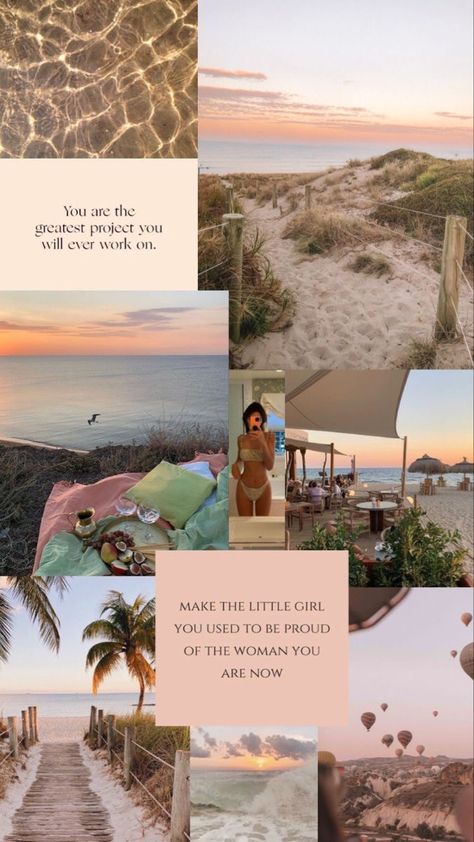 Motivational Aesthetic, Vision Board Aesthetic, Wallpaper Neutral, Vision Board Collage, Board Aesthetic, Manifestation Affirmation, Vision Board Wallpaper, Moodboard Aesthetic, Neutral Aesthetic