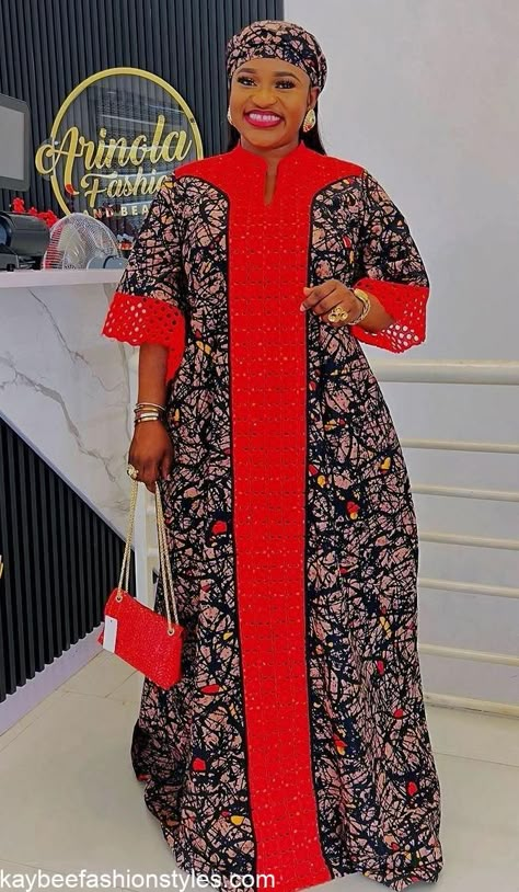 Latest Ankara Styles for Ladies in 2024 - Kaybee Fashion Styles Latest Ankara Styles For Ladies 2024, Adire Styles For Ladies 2024, Latest Bubu Gown Style 2024, Ankara Bubu Gown Styles 2024, Adire Styles For Ladies, Latest Ankara Styles For Ladies, Kampala Kaftan Styles For Women, A Shape Gown Ankara, Kaftan Styles For Ladies