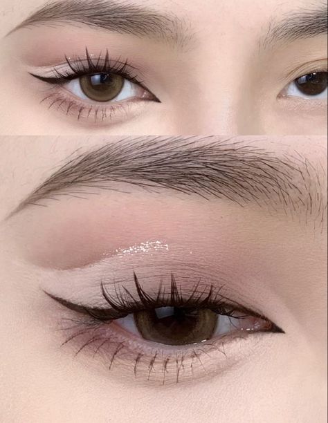 Disco Makeup, Hazel Eye Makeup, Beginners Eye Makeup, Cute Eye Makeup, Doll Eye Makeup, Korean Eye Makeup, Ethereal Makeup, Pinterest Makeup, Eye Makeup Designs