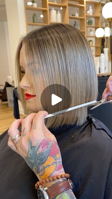 Short Straight Bob Hairstyles, Chris Jones, Short Straight Bob, Shoulder Length Bob, Hairstyles For Fine Hair, Long Bob Haircuts, Straight Bob, Bob Haircuts, Long Bob