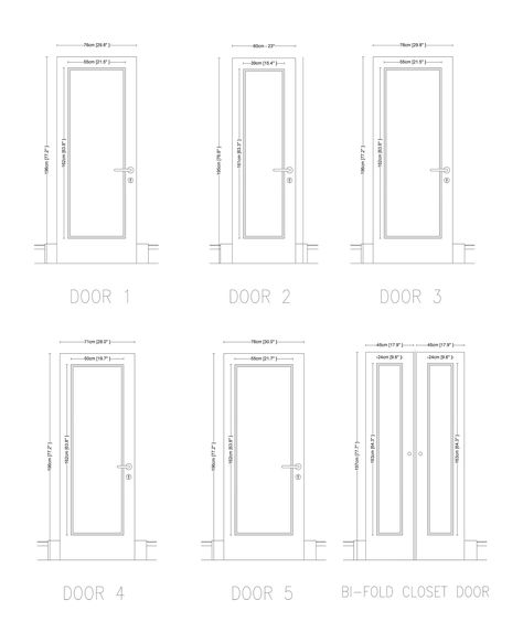 Panel doors interior