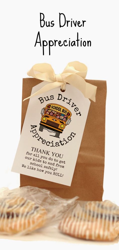 Bus Driver Appreciation, I like how you roll. Free printable tag.   Keeping My Cents blog School Bus Driver Appreciation, Bus Driver Appreciation, Bus Driver Gifts, Teacher Treats, Appreciation Printable, Free Printable Tags, Staff Gifts, Diy Event, School Bus Driver