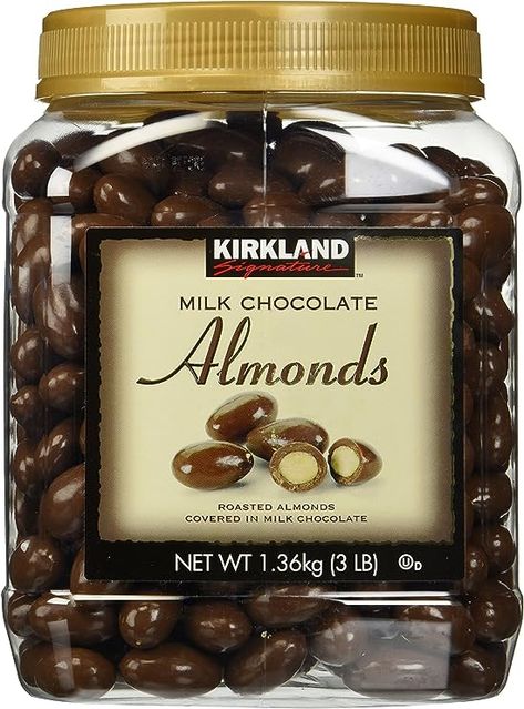 Chocolate Covered Almonds, Nut Snacks, Grocery Foods, Chocolate Sweets, Flavored Milk, Roasted Almonds, Chocolate Almonds, Food Obsession, Chocolate Candy