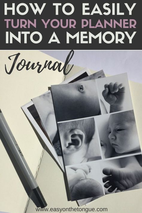 How to easily turn you planner into a Memory Journal #journal #memorykeeper #memoryjournal #keepingmemories (1) Journal Design Ideas, Knitted Squares Pattern, Faith Journaling, Photography Journal, Planner Organisation, Cousin Birthday, Memory Journal, Smash Books, Work Diy