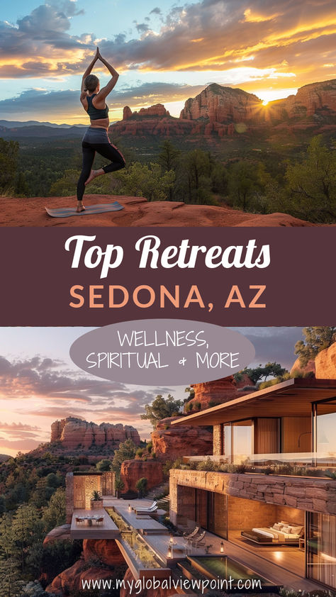 Participants practice yoga at a tranquil wellness retreat in Sedona, surrounded by the iconic red rocks and serene natural landscapes. Wellness Retreats For Women, Sedona Resort, Transform Your Mind, Best Yoga Retreats, Fitness Retreat, Health Retreat, Wellness Resort, Spiritual Retreat, Meditation Retreat