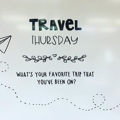 Whiteboard Prompts, Whiteboard Questions, Travel Thursday, Whiteboard Messages, Travel Tuesday, Morning Journal, Responsive Classroom, Morning Activities, Morning Meetings