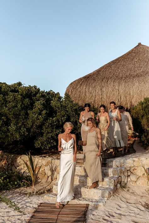 A Breathtaking Sunrise Wedding over the Waters of Mozambique Bo And Luca, Sunrise Wedding, Beach Bridesmaids, Beach Wedding Bridesmaids, Beach Bridesmaid Dresses, Ibiza Wedding, Tulum Wedding, Bridal Musings, Bali Wedding