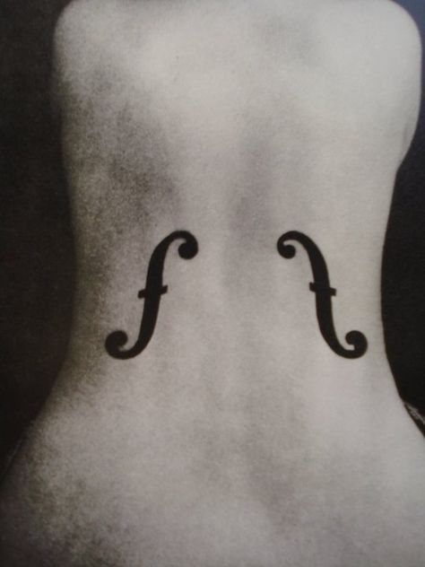 Man Ray Tattoo, Music Tones, Ray Tattoo, Man Ray, Back Tattoo, Pretty Pictures, Jesus Fish Tattoo, Tatting, Graphic Design