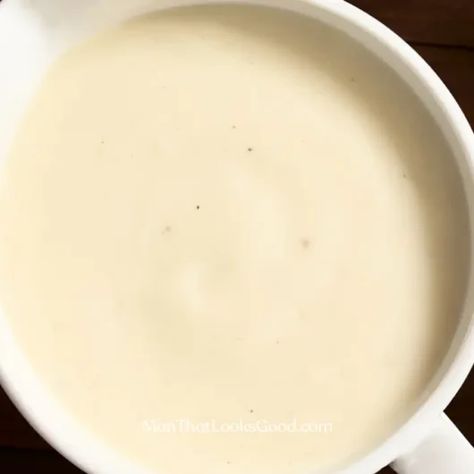 Hello Fresh Cream Sauce Base White Cream Sauce Pasta, Cream Sauce Base, White Cream Sauce, White Sauce Recipe, Homemade Turkey Gravy, Creamy White Sauce, Cream Sauce Pasta, White Sauce Recipes, Hello Fresh Recipes