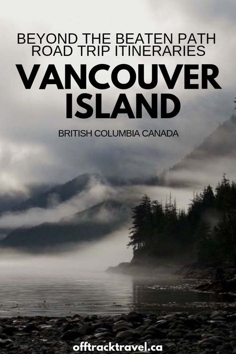 Most visitors to Canada's Vancouver Island see only Tofino and Victoria - it's a great combination but Vancouver Island has so MUCH more to offer! See the magnificence of Vancouver Island without the crowds on these three beyond the beaten path road trip itineraries. offtracktravel.ca #canada #roadtrip #vancouverisland #britishcolumbia #travel Columbia Travel, Canada Cruise, Vancouver Island Canada, Visit Vancouver, Salish Sea, Canada Trip, Cruise Ports, Usa Destinations, Campbell River