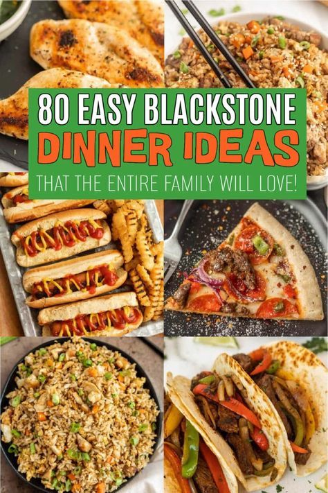 Best Blackstone Dinner Ideas Blackstone Dinner Ideas, Blackstone Dinner, Outdoor Griddle Recipes, Dinner Side Dish Recipes, Griddle Cooking Recipes, Outdoor Cooking Recipes, Cooking Stone, Griddle Recipes, Healthy Family Dinners