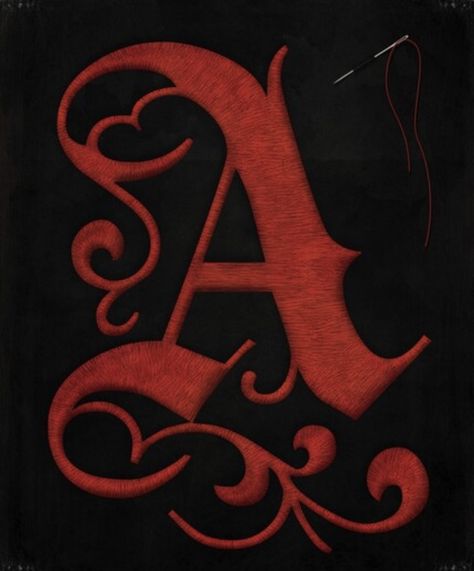 Scarlet Letter Tattoo, Scarlett Letter Costume, Scarlet Letter Aesthetic, The Scarlet Letter Aesthetic, The Scarlet Letter Art, The Scarlett Letter, Scarlet Book, Letter Jacket, Scarlet Letter