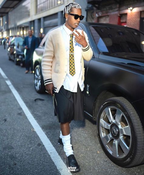 Asap Rocky Outfits, Asap Rocky Fashion, East Coast Fashion, Cocktail Attire Men, Mens Smart Casual Outfits, Aesthetic Outfits Men, Diy Clothes And Shoes, Asap Rocky, Guys Clothing Styles