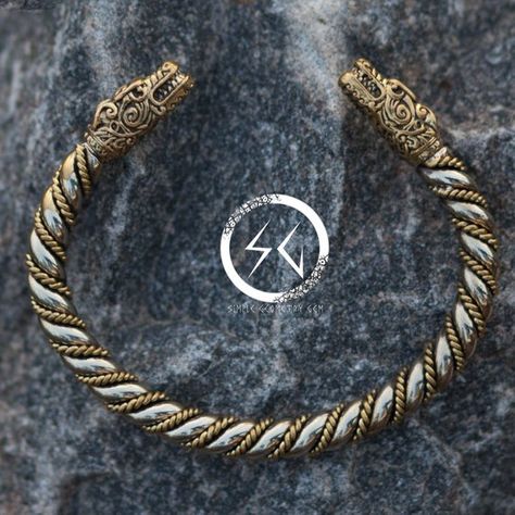 Celtic Torc, Free Jewellery Making Tutorials, Celtic Warriors, Ancient Designs, Viking Style, Iron Age, Wire Necklace, Silver Dragon, Jewelry Making Tutorials