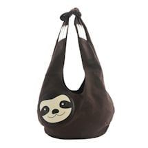 Sloth Hobo Bag - Sublimated Cross Body Bag with Shoulder Strap Smiling Sloth, Canvas Hobo Bag, Butterfly Bags, Sloth Lovers, Hobo Style, Hang Loose, Hobo Bag, Sloth, Sling Bag