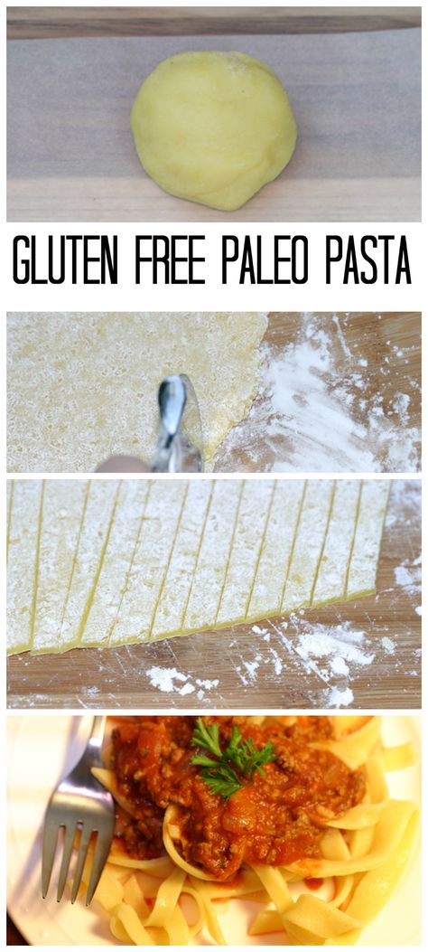 Homemade Gluten Free Pasta Recipe {Paleo, Dairy free} Pasta Dairy Free, Homemade Gluten Free Pasta, Paleo Pasta, Dairy Free Pasta, Organic Eggs, Tapioca Flour, Homemade Gluten Free, Grain Free Recipes, Gluten Free Pasta