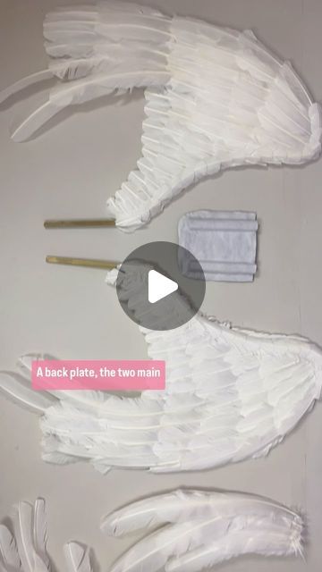 Dessi-Desu on Instagram: "Assembling my suitcase friendly cosplay wings! I drew inspiration from @vickybunnyangel ‘s tutorial for her Star Guardian Soraka wings, so be sure to also check out her tutorial that also shows how you can use magnets as another approach for cosplay wings that break down. Thank you also to @phaleure for sharing her engineering insights for the tubing system and guidance from her own wing crafting experience. On other pairs of wings I’ve made in the past, I have used the u-bar method, but the problem with that method is wings of this scale would not be travel friendly, so I needed a method that worked for a strapless bodice (no shoulder straps), could break down, and still give me a good wing span. I’m really happy with the final look of these and hope to use them Cosplay Angel Wings, Make Angel Wings, Cosplay Wings Diy, Wing Tutorial, Cosplay Wings Tutorial, Diy Wings Costume, Angel Wings Diy, Angel Wings Easy, Mlp Wings