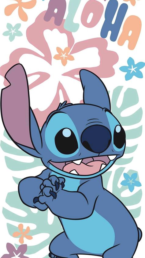 Disney Stitch Wallpaper, Stitch Aesthetic Wallpaper, Lilo And Stitch Art, Stitch Background, Lilo And Stitch Disney, Wallpaper Stitch, Lilo And Stitch Movie, Lilo And Stitch Characters, Stitch Movie