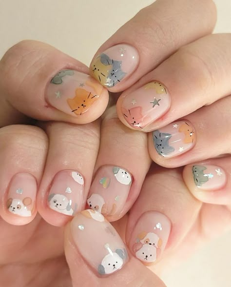 click link in below ©️ Dog Nail Art, Cute Nail Art Designs, Cat Nails, Cute Nail Art, January 9, Cat And Dog, Cute Nail, Skincare Makeup, Nails Inspo