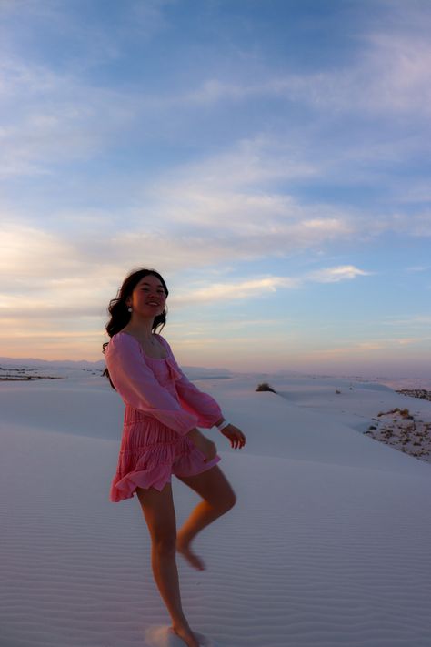 White Sands New Mexico Outfit, White Sands National Park Photoshoot, White Sands New Mexico Photoshoot, New Mexico Photoshoot, Mexico Photoshoot, New Mexico Aesthetic, White Sands New Mexico, Mexico Aesthetic, White Sands National Park