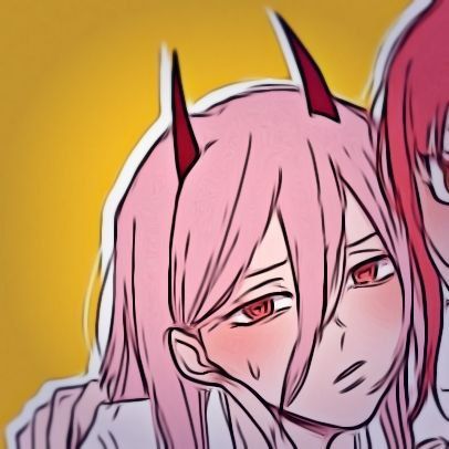 power and makima icon|Artist:idk|Anime:chainsaw man #chainsawman#powerandmakima#makima#power#makimafanart#powerfanart Power And Makima Matching Pfp, Power X Makima Matching Icons, Chainsaw Man Makina, Makima Matching Pfp, Power X Makima, Makima Icon Pfp, Makima X Power, Power And Makima, Makima And Power