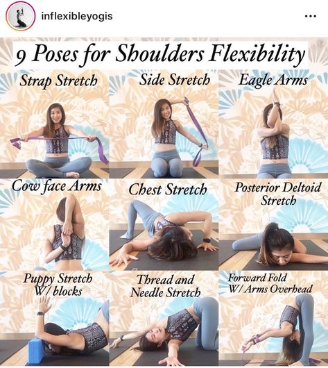 Shoulder Flexibility, Yoga Kundalini, Body Transformations, Yoga Tutorial, Yoga Iyengar, Yoga Strap, Back Stretches, Pose Yoga, Types Of Yoga