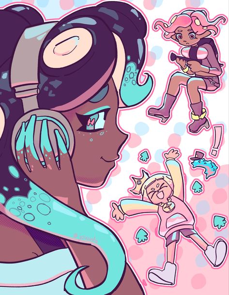 Off The Hook Fanart Splatoon, Pearl Fanart Splatoon, Pearl Plush Splatoon, Marina Ida Fanart, Splatoon Pearl Fanart, Marina Fanart Splatoon, Off The Hook Fanart, Splatoon Agent 8 Fanart, Side Order Splatoon Fanart