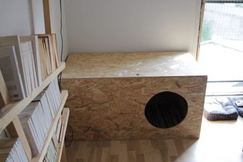 Chat Diy, Cat House Diy, Cat Yoga, Cat Door, Cat Box, Cat Room, Cat Furniture, Cat House, A Cat