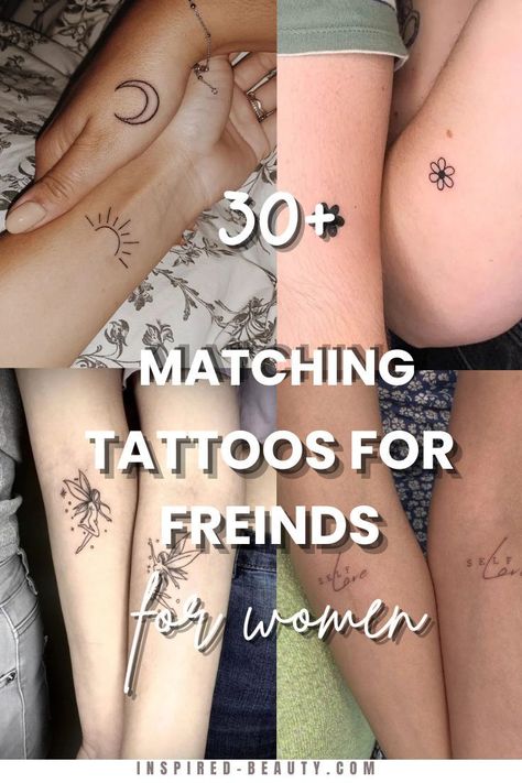 Simplistic Best Friend Tattoos, Bff Wine Glass Tattoo, Best Friend Tattoos Back Of Arm, Small Best Friend Tattoos Finger, Cute Small Matching Tattoos Sisters, Small Cute Friend Tattoos, Friendship Tattoos For 6 Best Friends, Friend Tattoo Ideas Matching, Matching Tattoos For Best Friends Wrist