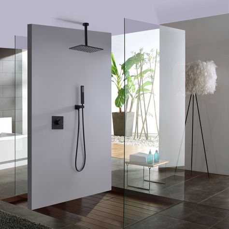 Ceiling Shower Head, Rain Shower System, Gold Shower, Shower Fixtures, Shower Faucet Sets, Black Shower, Shower Kits, Tub And Shower Faucets, Rainfall Shower