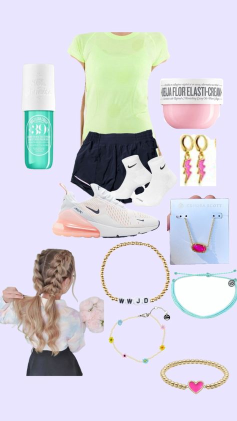 here's a cute athletic outfit idea! #preppy #workout #fitness #inspo #outfitideas Cute Athletic Outfit, Athletic Outfit Ideas, Preppy Workout, Athletic Outfit, Working Out Outfits, Cute Lazy Outfits, Lazy Outfits, Workout Outfits, Preppy Outfit