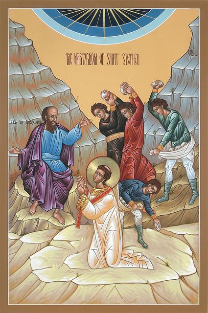 The Martyrdom Of Saint Stephen | 2' x 3' Commissioned by St.… | Flickr Saint Stephen Martyr, Church Icon, Orthodox Christian Icons, Saint Stephen, Pop Art Comic, Religious Images, Byzantine Icons, Orthodox Christianity, Episcopal Church