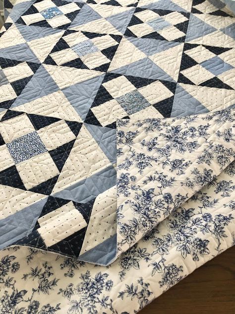 Bedding White Quilt, Two By Two Quilt Pattern, Old Fashioned Quilt Patterns Free, Twin Bed Quilt Patterns Free, Gray And Blue Quilt Ideas, 2 Tone Quilt Patterns, 6 Color Quilt Pattern, Cottage Quilt Patterns, Three Color Quilts Patterns