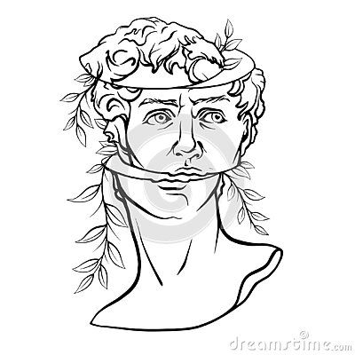 David Illustration, Michelangelo Tattoo, David Michelangelo, David Tattoo, Statue Of David, Head Drawing, Antique Statue, Hand Tattoos For Women, Drawing Heads