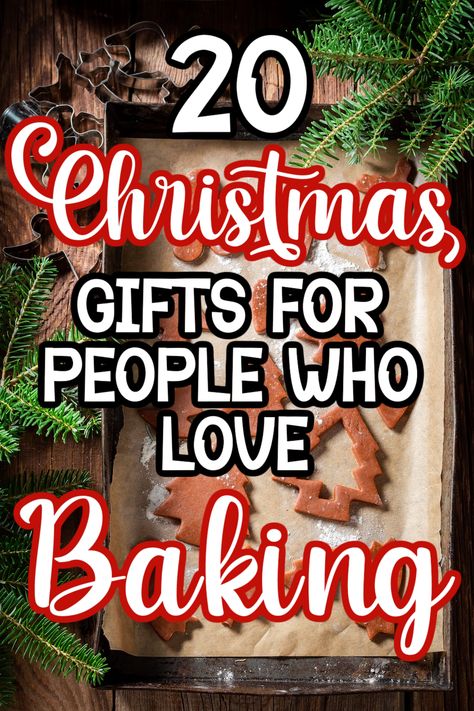 Know someone who adores baking? These are the top best Christmas baking gifts for her that are perfect for beginner bakers and just unique and practical things every baker will obsess over. Baked Food Gifts, Baking Gift Basket Ideas Diy Christmas, Christmas Baking Basket, Baking Basket Ideas, Christmas Baked Gifts, Baking Gift Basket Ideas, Baked Goods For Christmas Gifts, Best Christmas Baking, Gift Ideas For Bakers