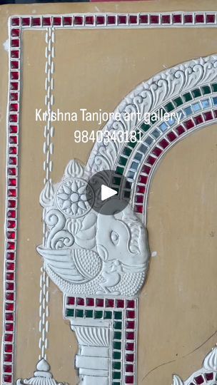 90 reactions | Krishna Tanjore Arts on Reels | Krishna Tanjore Arts · Original audio Tanjore Art, Krishna, Audio, The Originals, Wall Art, Wall, Quick Saves, Art