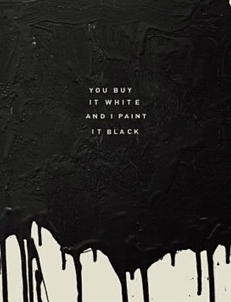 Paint It Black, Black Writers, Black And White Painting, Art Interior, Art Life, Graphic Design Layouts, Canvas Decor, Book Inspiration, Canvas Art Painting