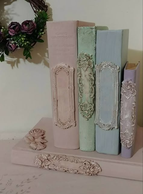 Home Interior Bathroom, Deco Podge, Letters Decor, Iod Moulds, Old Book Crafts, Adorable Home, Decoration Shabby, Interior Bathroom, Decor Shabby Chic