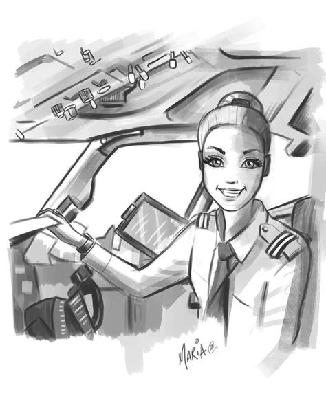 Maria pilot Pilot Drawing, Air Force Quotes, Air Force Women, Pilots Art, Dream Drawing, Pilots Aviation, Dream Pictures, Female Pilot, Diary Ideas