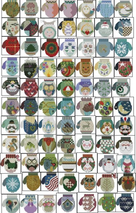 Gallery.ru / Photo # 1 - The Cricket Collection - Mussen Cricket Collection Mittens, Christmas Cross Stitch Patterns Free, Cricket Collection, Cross Stitch Christmas Stockings, Needlepoint Ornaments, Holiday Cross Stitch, Xmas Cross Stitch, Cross Stitch Pillow, Cross Stitch Christmas Ornaments