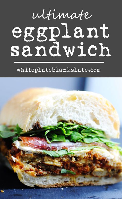 Egg Plant Sandwich, Breaded Eggplant Sandwich, Eggplant Panini Recipes, Fried Eggplant Sandwich, Eggplant Parmesan Sandwich, Eggplant Sandwich Recipes, Eggplant Prosciutto, Eggplant Parm Sandwich, Eggplant Panini