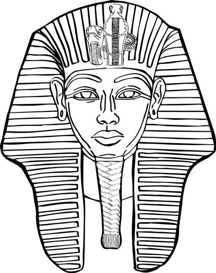 Tutankhamen King Tut Drawing, Cc Drawing, Drawing Tut, Egyptian Drawings, Style Comic, Mask Drawing, Drawing Tutorial Face, Indie Drawings, Japanese Drawings