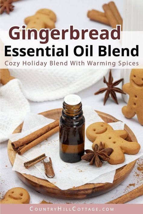 Gingerbread Essential Oil Recipe, Gingerbread Essential Oil Blend, Gingerbread Diffuser Blend, Pioneer Living, Christmas Skincare, Wax Melts Recipes, Essential Oil Spray Recipes, Room Spray Recipe, Merry Chrysler