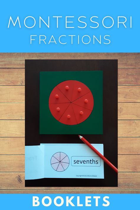 I use these fraction families booklets as a follow up to the Montessori lessons introducing the fraction family names. In the first booklet, students color the named fraction family, in the second booklet, students color and write the name of the fraction family. I like that it gives students independent practice, and is low prep. Montessori Fractions, Fraction Circles, Montessori Lessons, Montessori Math, Family Names, Unit Plan, Novel Studies, Interactive Notebooks, Teacher Newsletter