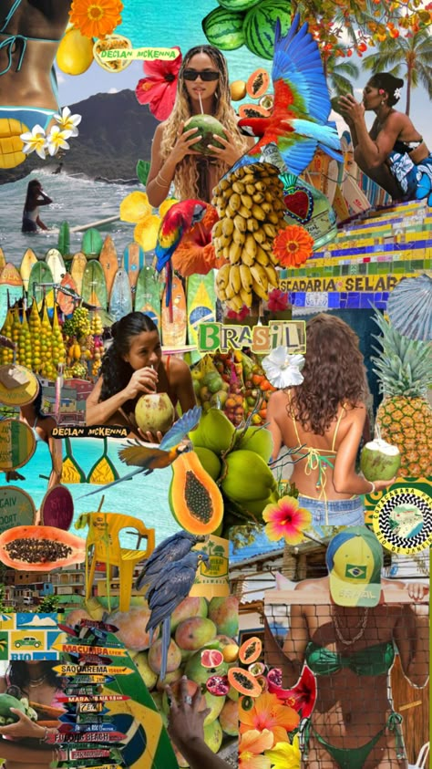 🇧🇷🍋🌺 #brazil #declanmckenna #brazilsummer #summer #surf #rio #surfergirl #beach #beachgirl #surfing #papaya #lemon #birds #aesthetic #nature 28/04/24 Tropicana Aesthetic, Papaya Aesthetic, Birds Aesthetic, Coney Island Baby, Coconut Dream, Beachy Outfits, Summer Surf, Aesthetic Nature, Dream Travel Destinations