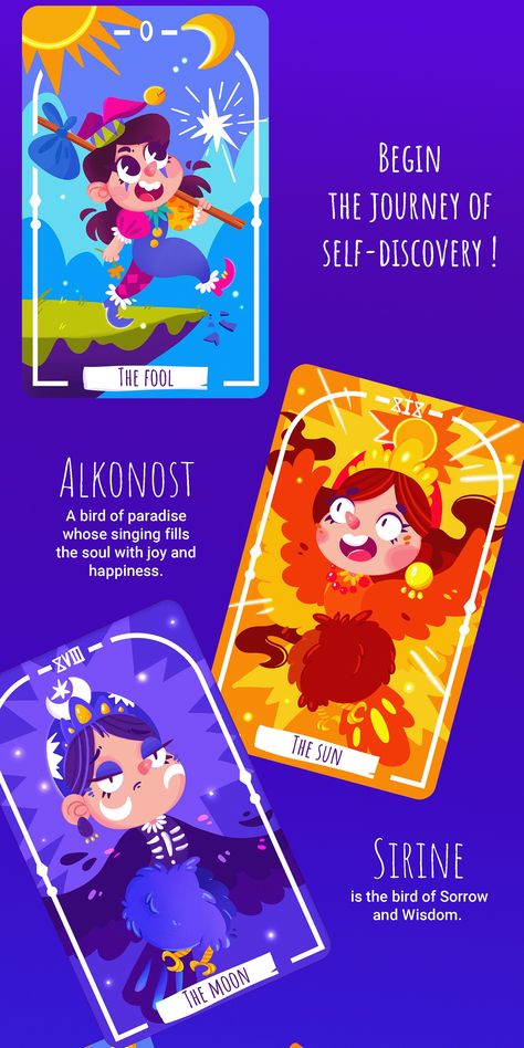 Folklore tarot. Tarot card design. Illustration :: Behance Card Design Illustration, Tarot Card Design, Slavic Folklore, Illustration Art Kids, Illustrator Inspiration, Graphic Design Infographic, Creative Infographic, Motion Graphics Inspiration, Game Illustration