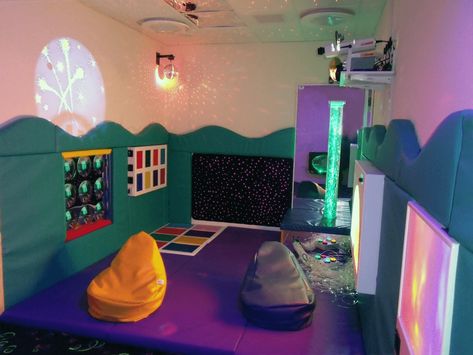 Our multi-sensory rooms are designed around your specific needs, budget and users. Get inspired & dive into our multi-sensory world. Sensory Kids Room, Sensory Room Ideas, Sensory Bedroom, Wavy Wall, Sensory Kids, Sensory Equipment, Attic Playroom, Soft Play Equipment, Sensory Rooms