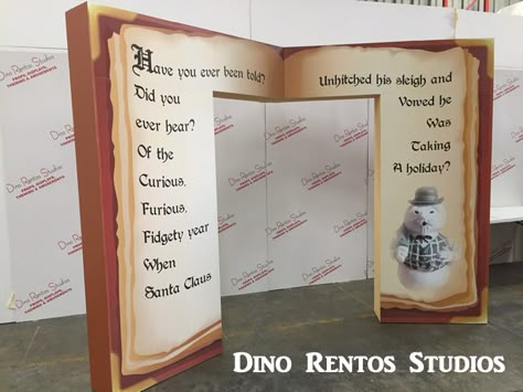 Book Arch, Book Backdrop, Theater Play, Foam Props, Storybook Theme, Dance Props, Vbs Themes, Prop Maker, Display Retail